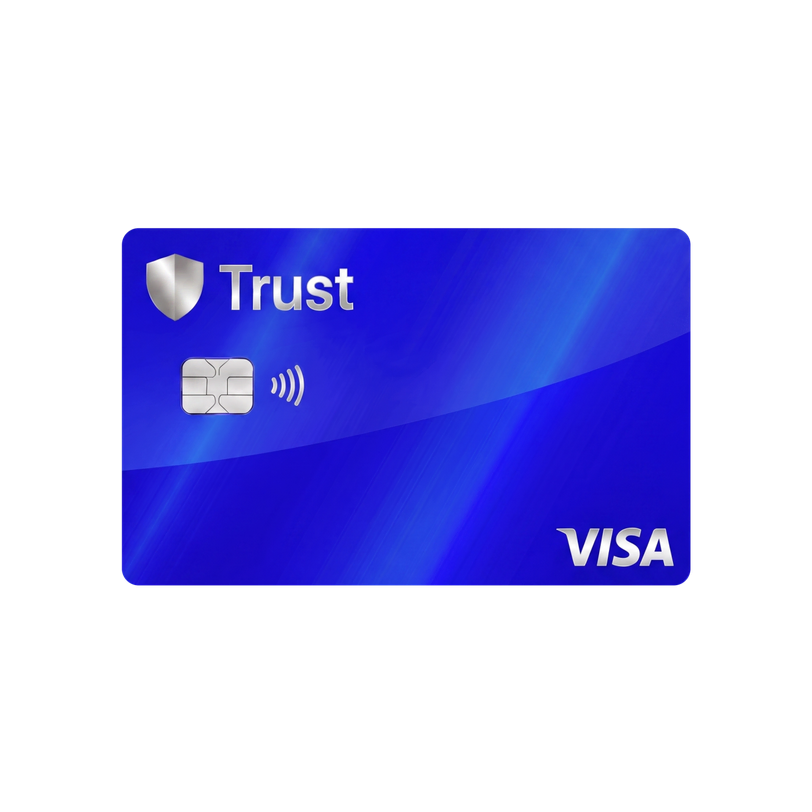 Trust Card — Visa crypto debit card