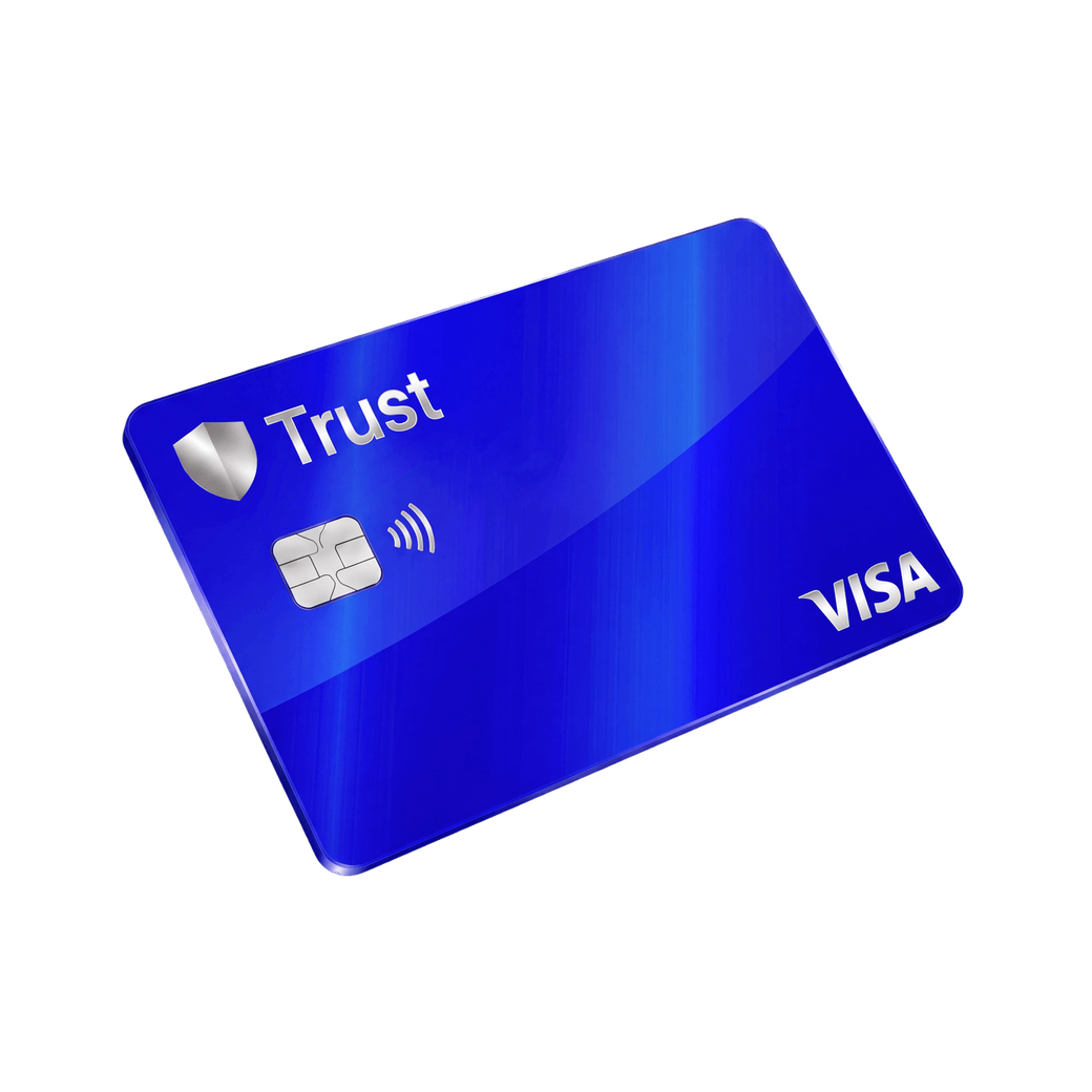 Trust Card — Visa crypto debit card